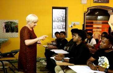 French class, DELF exam, TEF training, Le Triomphe Pondicherry, online course, French coaching India