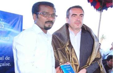 French class, DELF exam, TEF training, Le Triomphe Pondicherry, online course, French coaching India