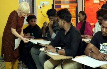 French class, DELF exam, TEF training, Le Triomphe Pondicherry, online course, French coaching India