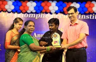 French class, DELF exam, TEF training, Le Triomphe Pondicherry, online course, French coaching India