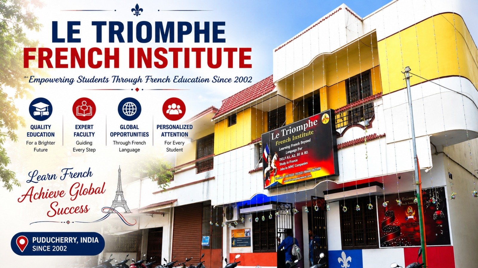 French classes in Pondicherry, DELF coaching Pondicherry, DALF TEF French institute Pondicherry, French tuition White Town, French language school Pondicherry, Learn French Pondicherry, Affordable French classes Pondicherry, French certificate course Pondicherry,Online French Classes in Coimbatore,
Best Online French Classes in Coimbatore,
Learn French Online in Coimbatore,
Live Online French Classes in Coimbatore,
French Language Classes Online in Coimbatore,
Online French Course in Coimbatore,
Online Spoken French Classes in Coimbatore,
French Coaching Online in Coimbatore,
Online French Tutor in Coimbatore,
Online French Institute for Coimbatore Students,

Beginner French Classes Online in Coimbatore,
French A1 Online Course in Coimbatore,
French A2 Online Course in Coimbatore,
French Classes for Beginners in Coimbatore,
Online Basic French Classes in Coimbatore,
French Grammar Classes Online in Coimbatore,
French Conversation Classes Online in Coimbatore,
Online French Speaking Course in Coimbatore,
Online French Language Training in Coimbatore,
French for Beginners Online in Coimbatore,

Online DELF Coaching in Coimbatore,
DELF A1 Online Coaching in Coimbatore,
DELF A2 Online Coaching in Coimbatore,
DELF B1 Online Coaching in Coimbatore,
DELF B2 Online Coaching in Coimbatore,
DELF Exam Preparation Online in Coimbatore,
Best DELF Online Coaching in Coimbatore,
French DELF Classes Online in Coimbatore,
DELF French Certification Coaching in Coimbatore,
DELF Online Training in Coimbatore,

Online TEF Canada Coaching in Coimbatore,
TEF Online Classes in Coimbatore,
Best TEF Coaching Online in Coimbatore,
TEF Canada Preparation Online in Coimbatore,
TEF Speaking Coaching Online in Coimbatore,
TEF Writing Coaching Online in Coimbatore,
TEF Listening Practice Online in Coimbatore,
TEF Reading Practice Online in Coimbatore,
French for Canada PR Online in Coimbatore,
TEF French Course Online in Coimbatore,

Online TCF Coaching in Coimbatore,
TCF Canada Online Coaching in Coimbatore,
TCF Exam Preparation Online in Coimbatore,
TCF French Classes Online in Coimbatore,
Best TCF Coaching Online in Coimbatore,
TCF Speaking Practice Online in Coimbatore,
TCF Writing Practice Online in Coimbatore,
TCF Listening Coaching Online in Coimbatore,
TCF Reading Coaching Online in Coimbatore,
French for TCF Exam in Coimbatore,

Online French Classes for College Students in Coimbatore,
Online French Classes for School Students in Coimbatore,
Online French Classes for Working Professionals in Coimbatore,
Weekend Online French Classes in Coimbatore,
Evening Online French Classes in Coimbatore,
Flexible Online French Course in Coimbatore,
Online French Classes with Certificate in Coimbatore,
Interactive Online French Classes in Coimbatore,
Live French Training Online in Coimbatore,
Online French Classes with Expert Trainers in Coimbatore,

French Language for Career Growth,
Professional French Course Online,
Online French Certification Course,
French Language Course for Jobs,
French Course for IT Professionals,
French Language Training for Professionals,
French Language Course for Career Opportunities,
Business French Online Course,
French for Corporate Employees,
French Course for Career Advancement,

French Classes for Study in France,
French Language for Campus France,
French for Higher Studies in Coimbatore,
Study in France French Course in Coimbatore,
French Language Training for Students in Coimbatore,
French Visa Language Preparation in Coimbatore,
French Course for International Students in Coimbatore,
France Education French Classes in Coimbatore,
French Certification Course in Coimbatore,
Online French Institute India for Coimbatore Students,

Best Online French Institute in Coimbatore,
Top Online French Classes in Coimbatore,
Affordable Online French Classes in Coimbatore,
Online French Classes Near Coimbatore,
Online French Course with Certificate in Coimbatore,
Live French Classes from Pondicherry for Coimbatore Students,
French Institute Offering Online Classes in Coimbatore,
French Coaching with Flexible Timings Online in Coimbatore,
One-to-One French Classes Online in Coimbatore,
Group French Classes Online in Coimbatore,

Best Online French Classes in Coimbatore with Certificate,
Live DELF Coaching for Coimbatore Students,
Online TEF Canada Coaching for Coimbatore Students,
Online TCF Coaching for Coimbatore Students,
Learn French from Certified Trainers Online,
French Language Classes with Mock Tests,
Online French Classes for Beginners in Coimbatore,
French Exam Preparation Online in Coimbatore,
Join Online French Classes in Coimbatore,
Online French Learning Platform for Coimbatore Students